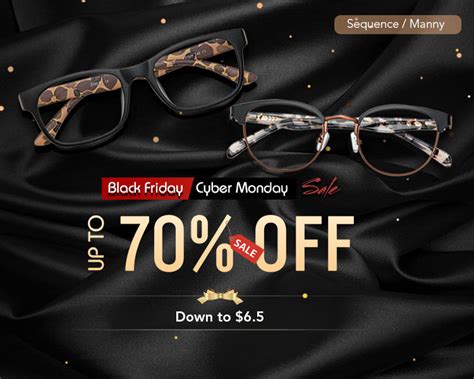 designer glasses black friday